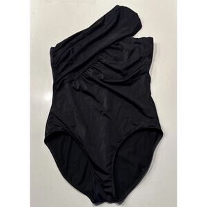 Magicsuit Women’s Size 12 Goddess One Shoulder Underwire One Piece Swimsuit Glam